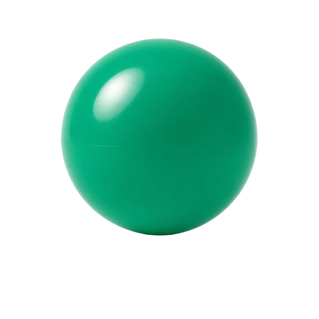 Green ball pit ball