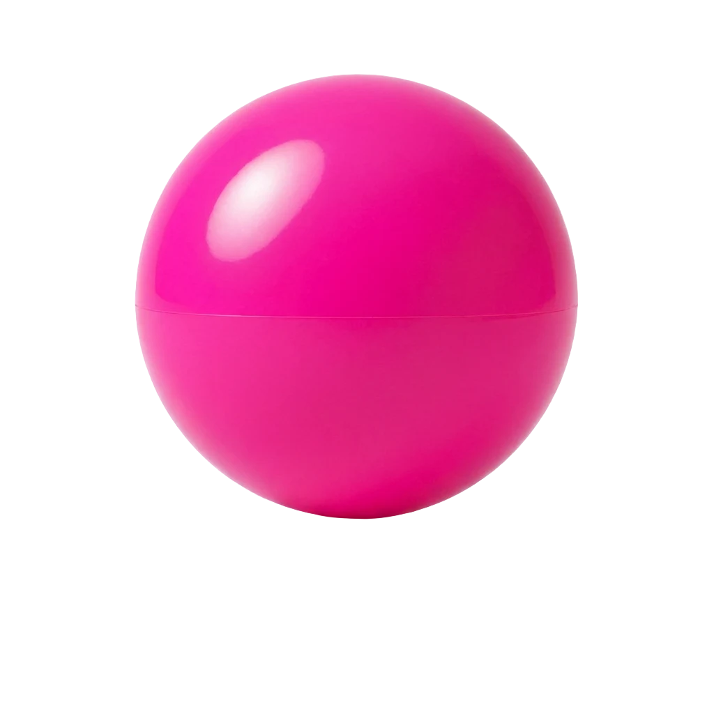 Pink ball pit ball