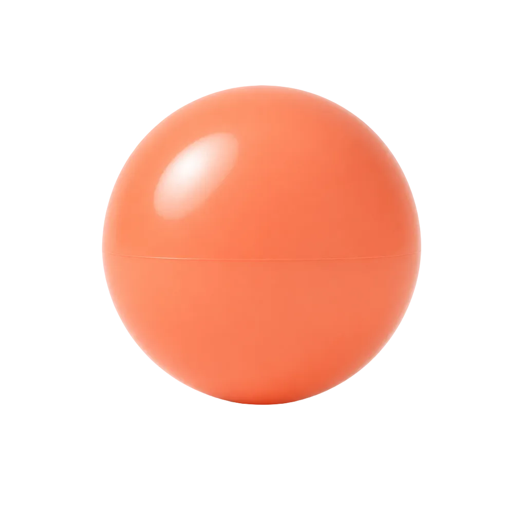 Salmon Peach ball pit ball