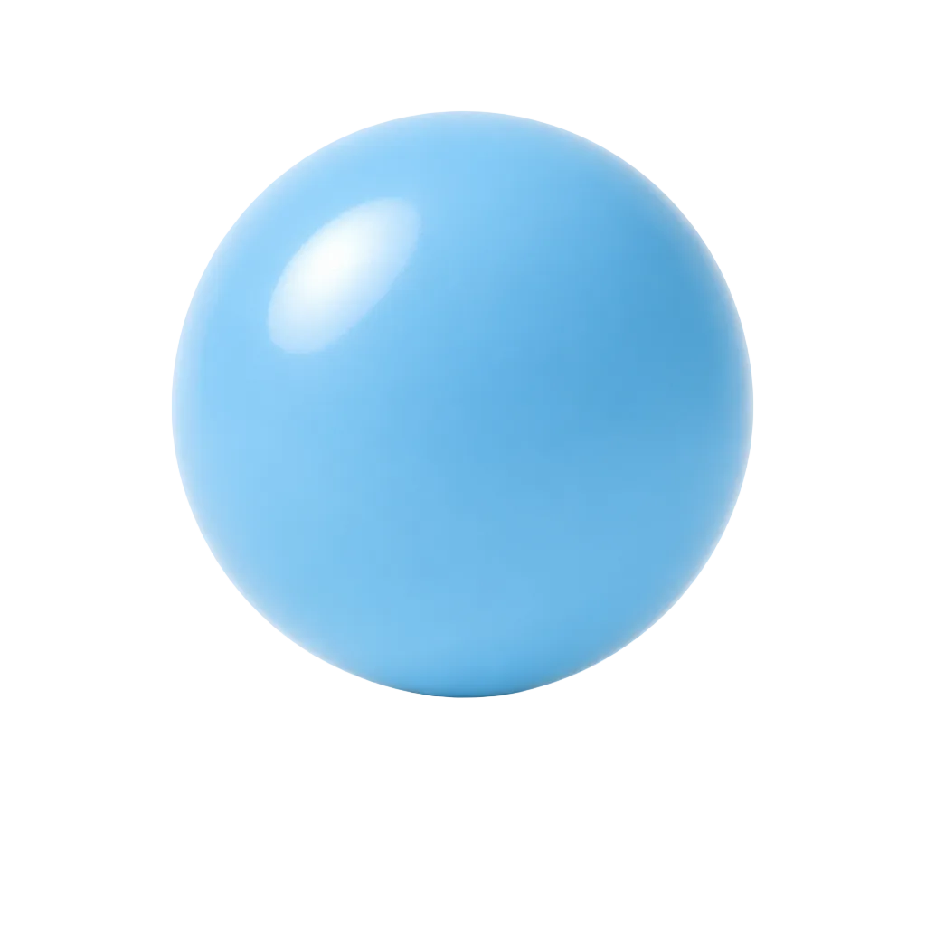 Soft Blue ball pit ball